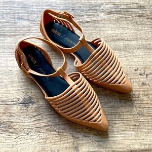 Melissa Tan Fisherman Flats
